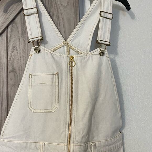 NWOT free people sunkissed shortall in off-white 8 - Picture 5 of 6